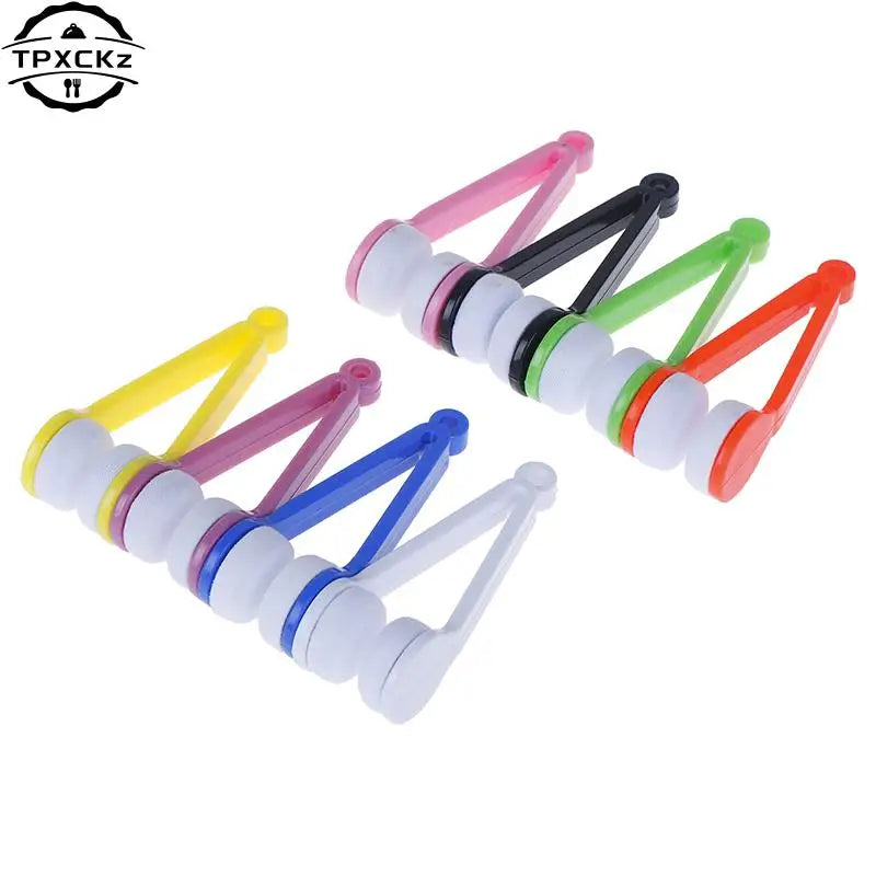 1pc Glasses Brushes Cleaning Wipe Eyeglass Sunglasses Spectacles Microfiber Cleaner Mini Portable Clean Brush